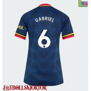 Arsenal Gabriel Magalhaes #6 Bortatröja Dam 2026-27 Kortärmad